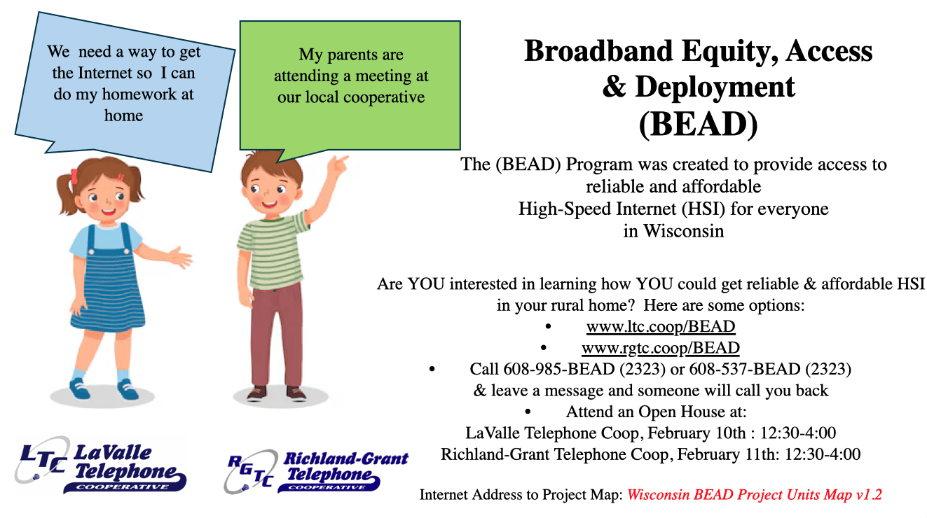 BEAD: Broadband Equity, Access & Deployment - Richland-Grant Telephone ...